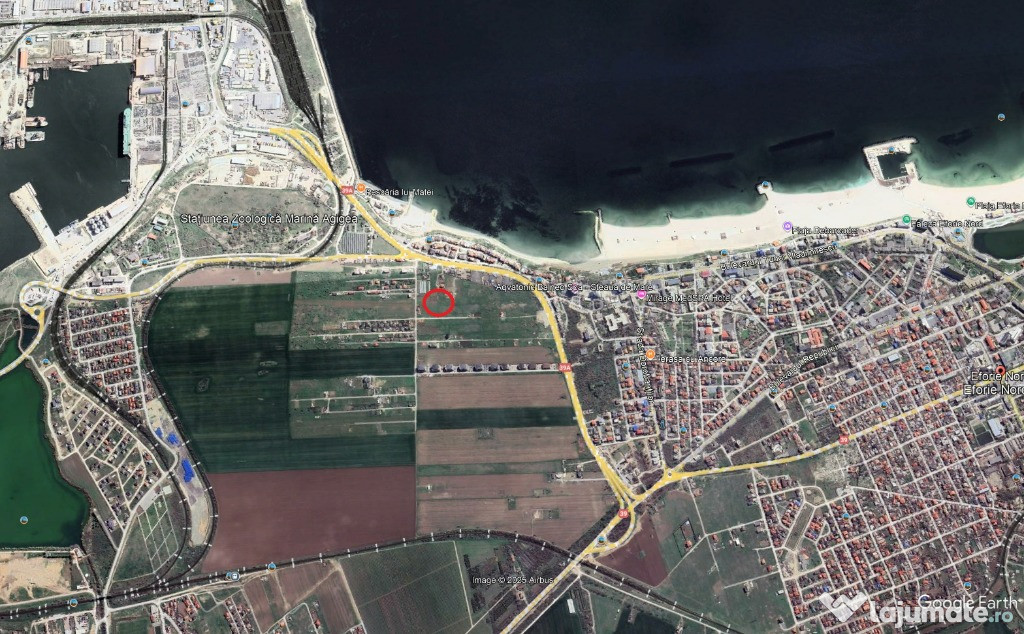 Vanzari terenuri Agigea zona Steaua de Mare