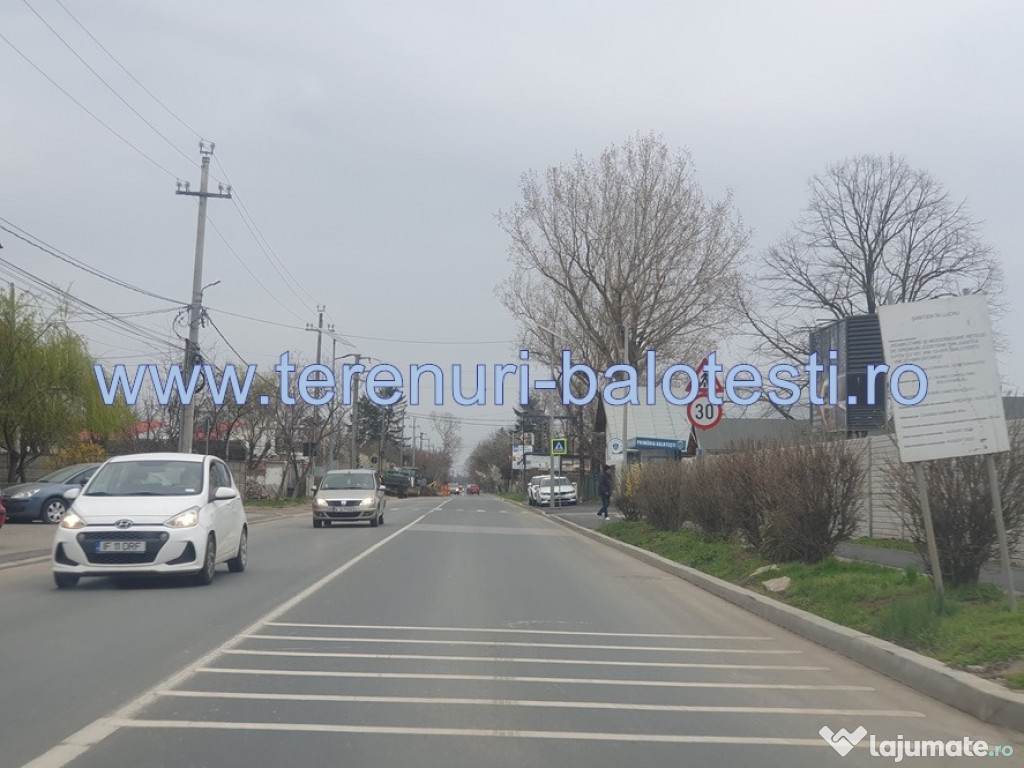 Lot Balotesti,Unirii,1200mp,toate utilitatile-vecinatate Therme,95000e