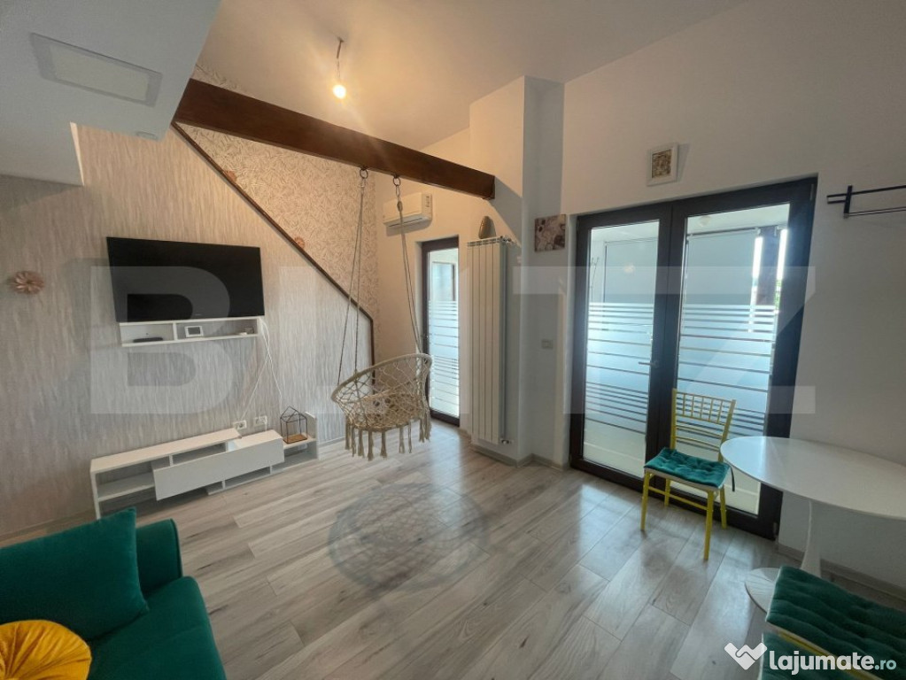 Apartament pe 2 niveluri, 71 mp, cu loc de parcare, zona Val