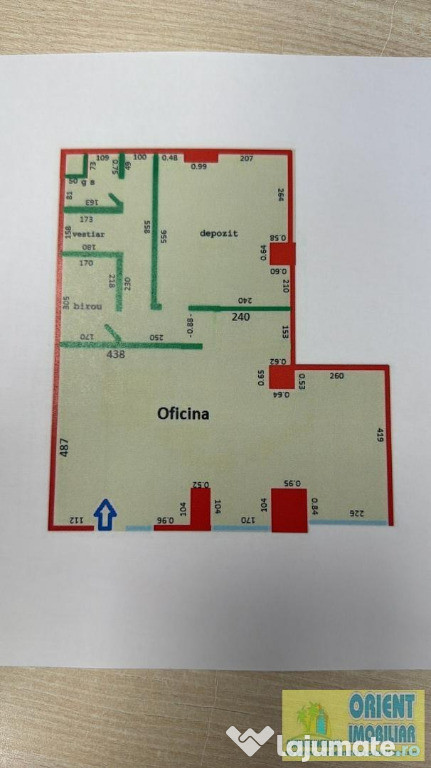 Ultracentral, bd Ferdinand, spatiu comercial, 90mp