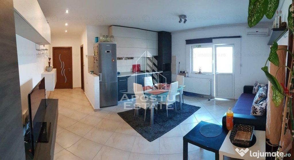 Apartament cu 3 camere, centrala proprie, zona Soarelui