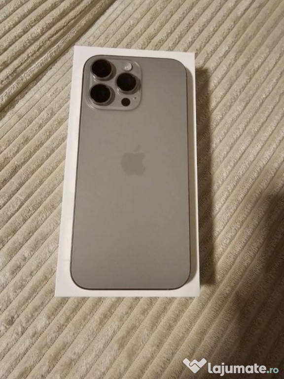 IPhone 16 pro max Titanium Natural