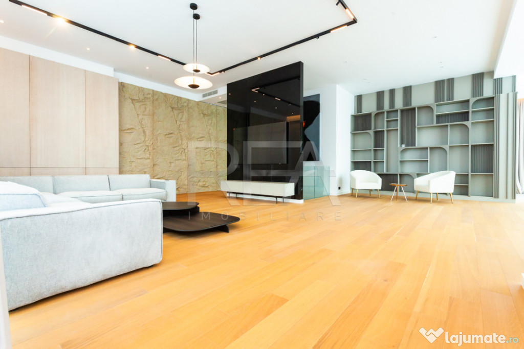 Penthouse Mobilat | 3 locuri de parcare | ONE Herastrau Towe