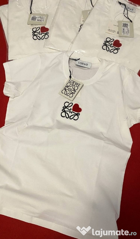 Tricou dama Loewe alb
