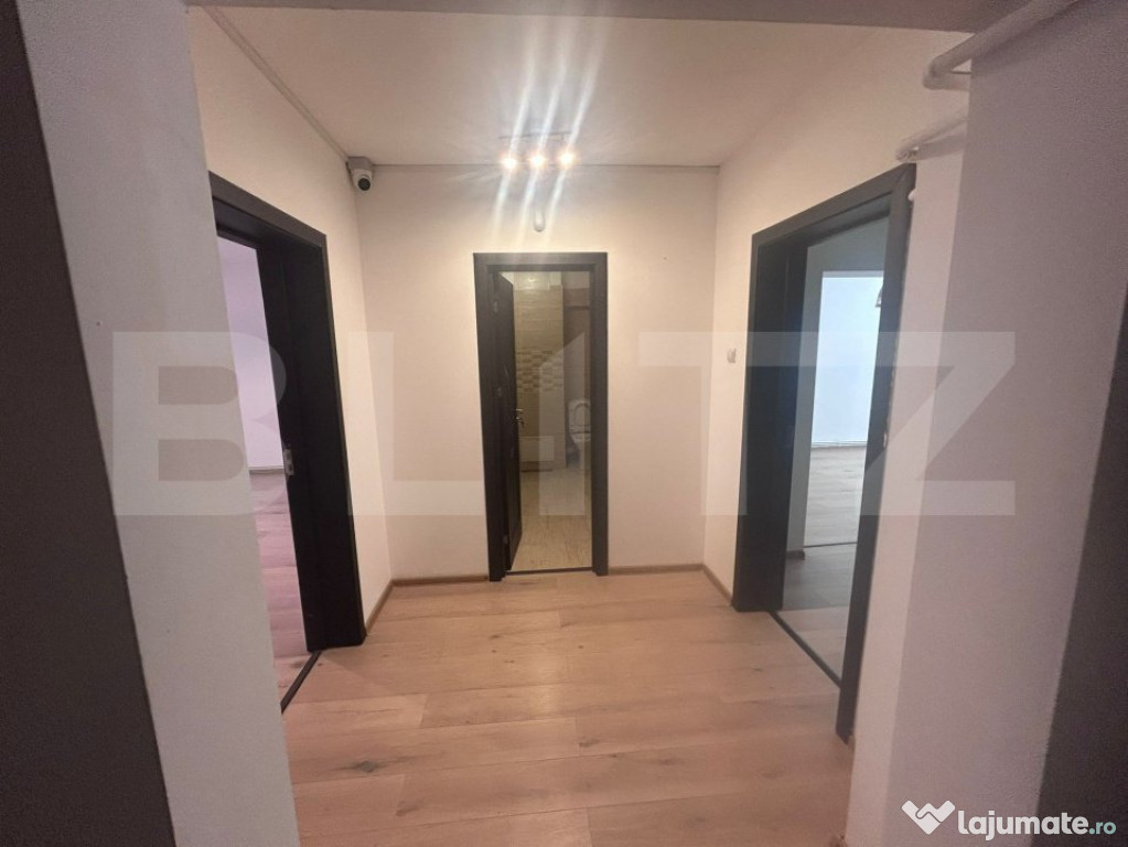 Apartament cu 2 camere, decomandat, centrala si AC, parter,