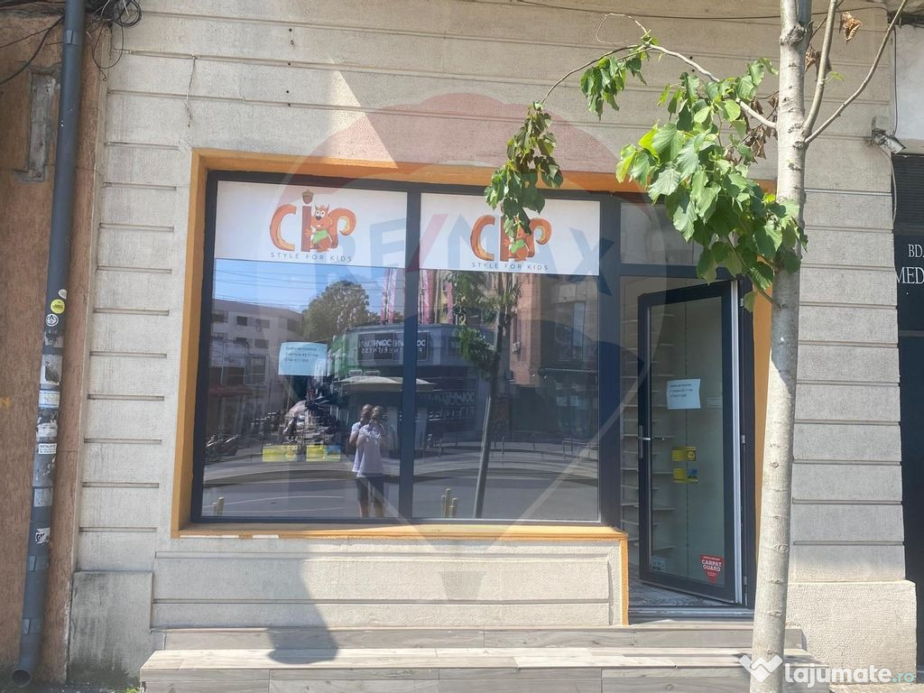 DE INCHIRIAT Spațiu comercial de 43mp în zona Kiseleff