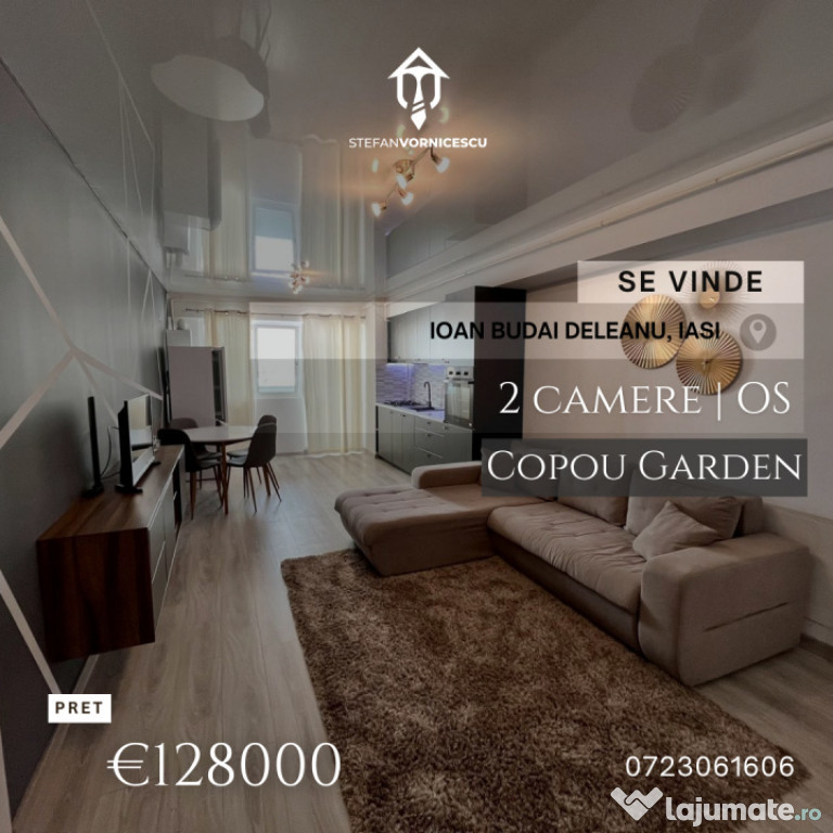 Apartament 2 camere | 65 mp utili | complet mobilat și util