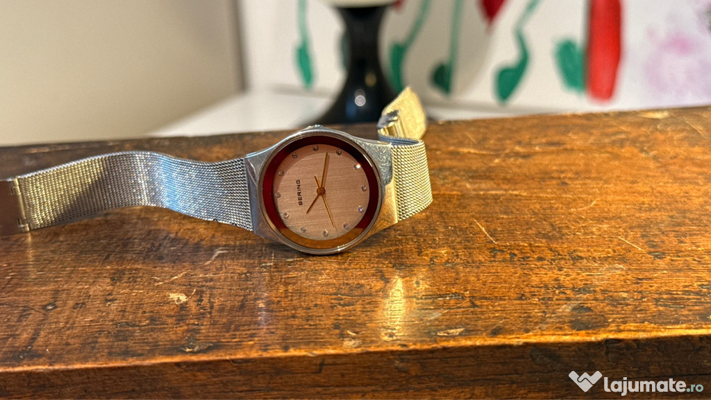 Ceas Bering dama radio controlat superb quartz