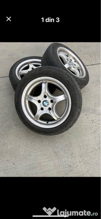 Vând patru jante aluminiu BMW 16 inch