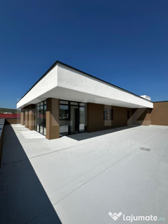 Penthouse exclusivist in Floresti, terasa 123 mp locatie cen