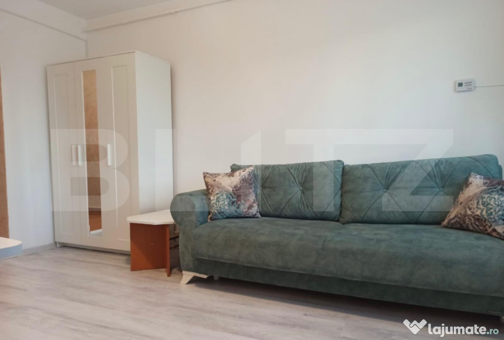 Garsoniera, 22 mp, centrala proprie, zona Iris