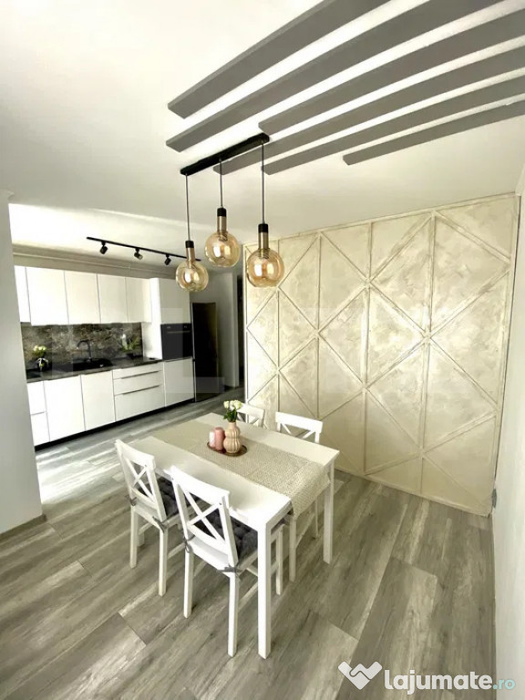 Apartament 2 camere , semidecomandat , 53 Mp mobilat si util