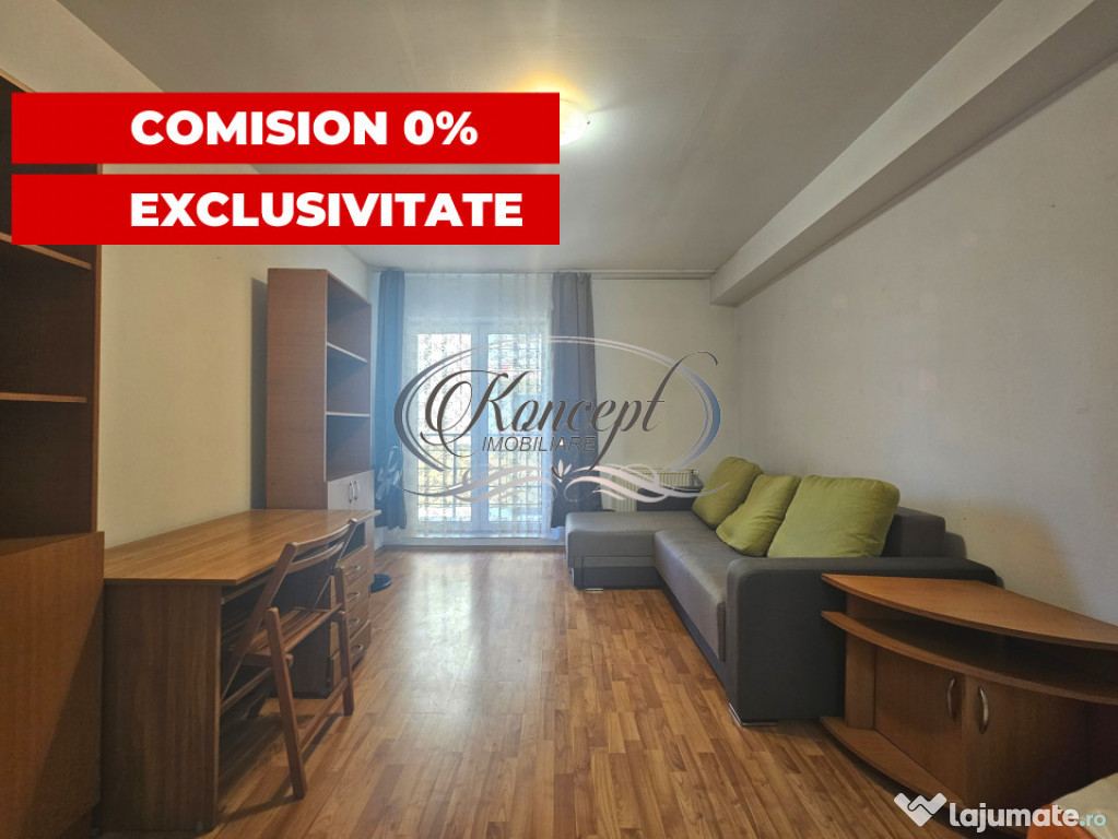 Garsoniera cu balcon si garaj subteran, ideal investitie, zo