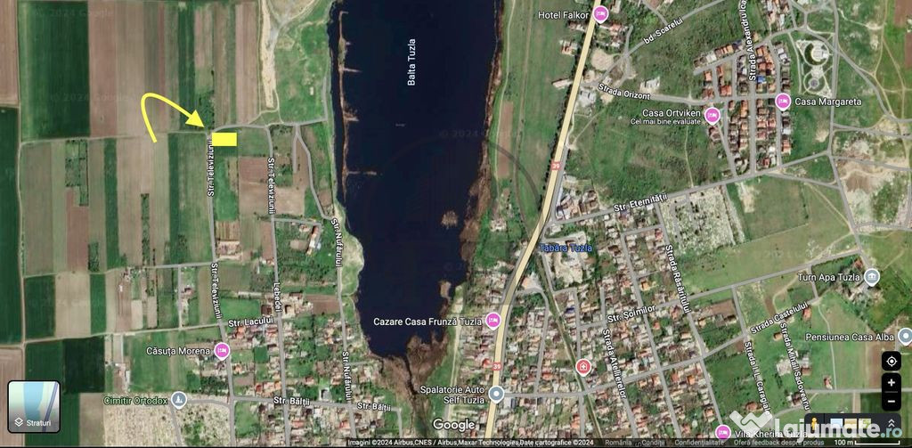 Teren intravilan de vânzare Tuzla, Constanța