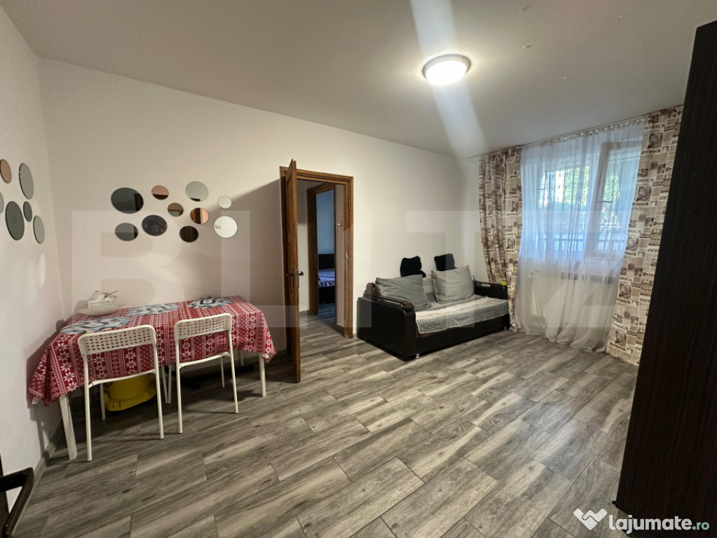 Apartament 2 camere, semi-decomandat, 41 mp utili, zona Inst