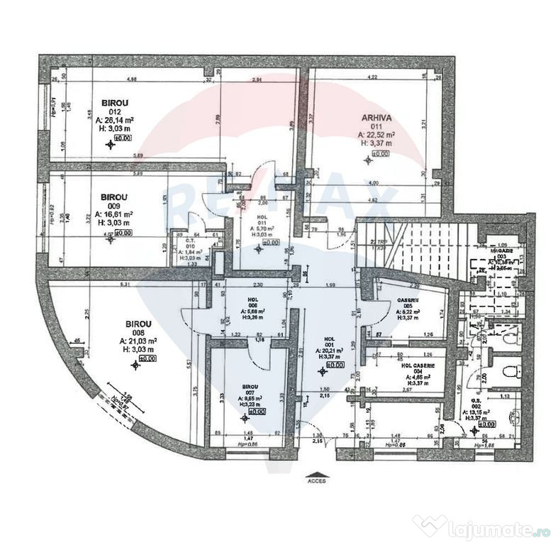 0% COMISION - Spatiu de birouri - 358mp - de vanzare - Ul...