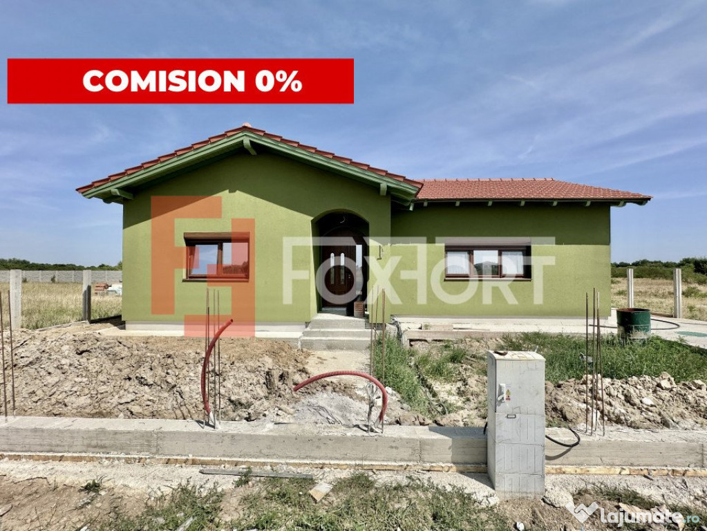 COMISION 0% Casa individuala cu 3 camere si teren de 664 mp