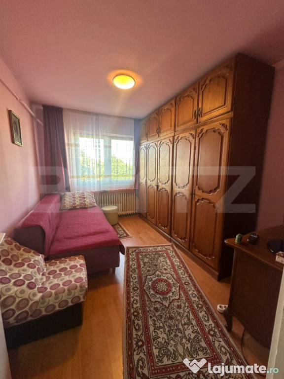 Apartament 2 camere, 44 mp, mobilat, bloc izolat, zonă exce