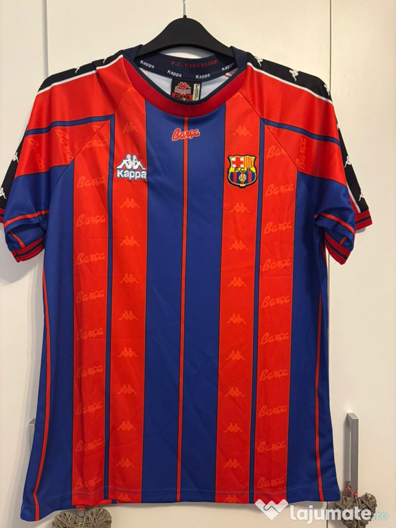 Tricou Fotbal FC Barcelona Retro(1997-1998)
