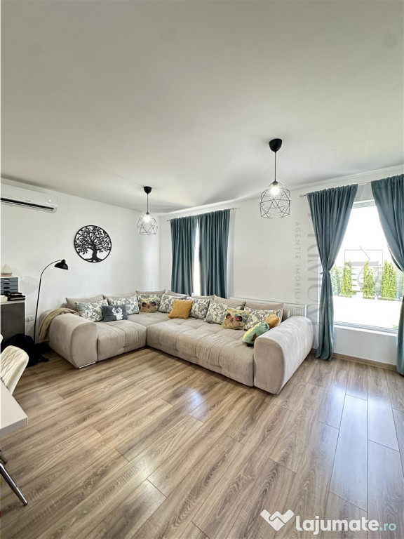 CHISODA - Duplex pe parter - Mobilat - Gradina amenajata