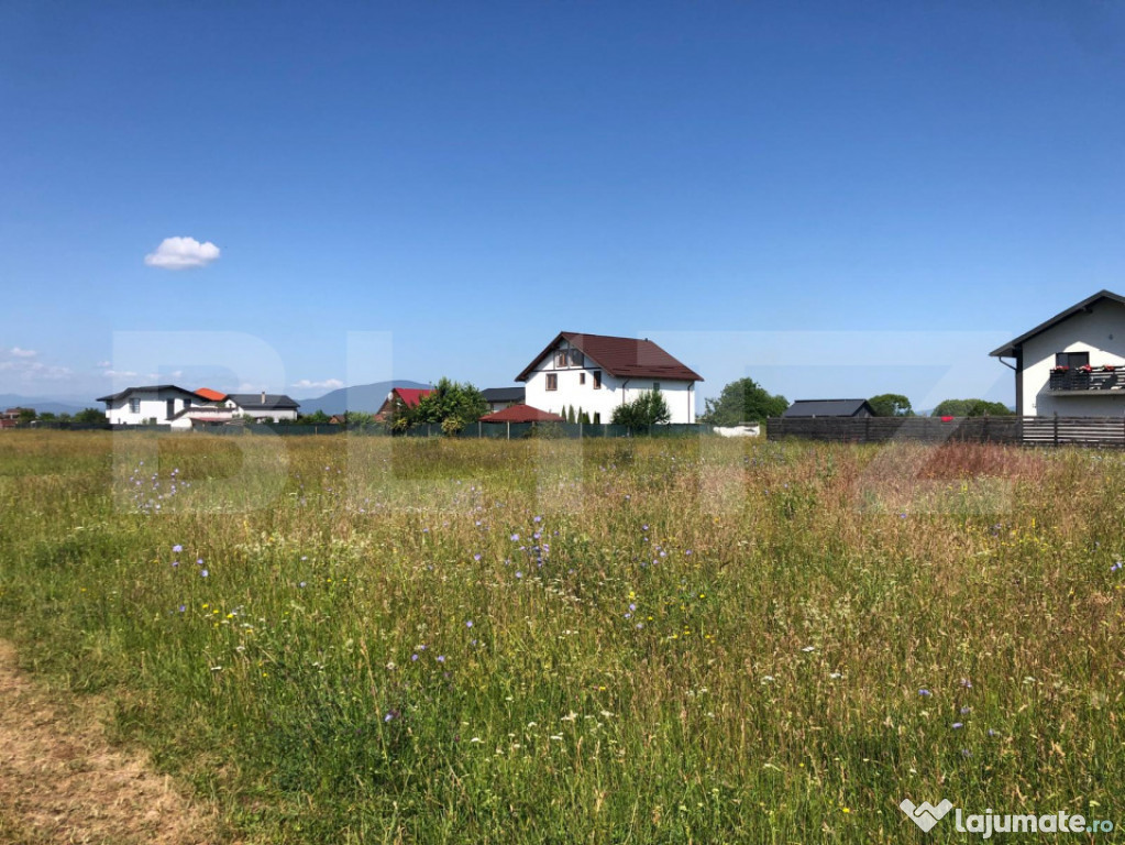 Teren Intravilan de 618 mp în Sânpetru, Brașov – Zonă