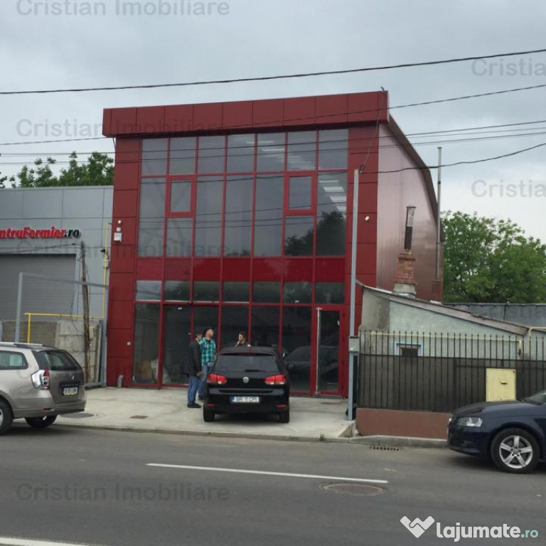 Spatiu prezentare-depozitare suprafata 400 mp artera ultrac