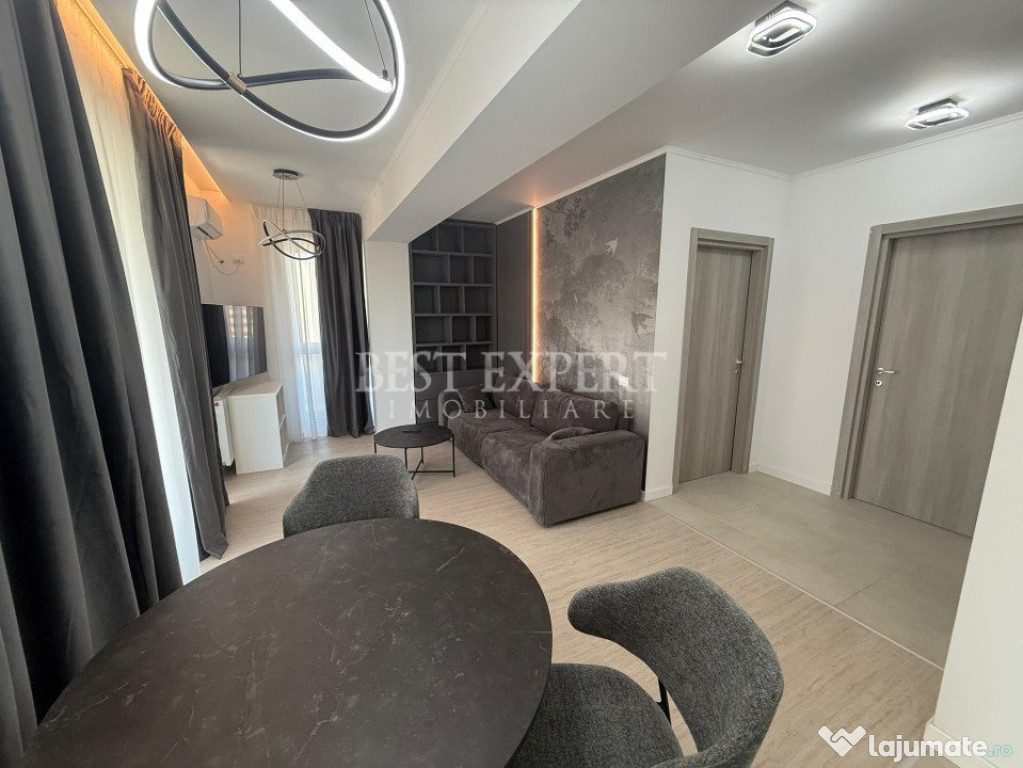 Apartament 2 camere Ultrafinisat Prima Inchiriere -6 min met