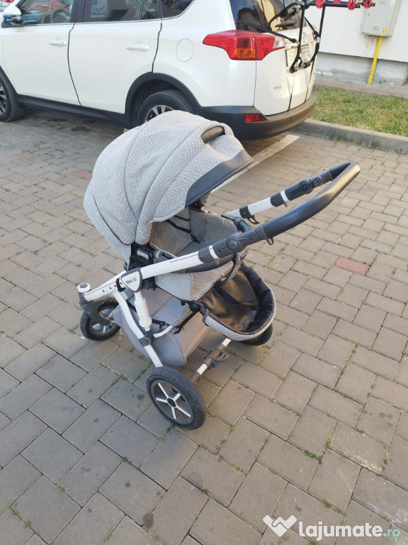 Carucior Krausman 3 in 1 Contempo Grey