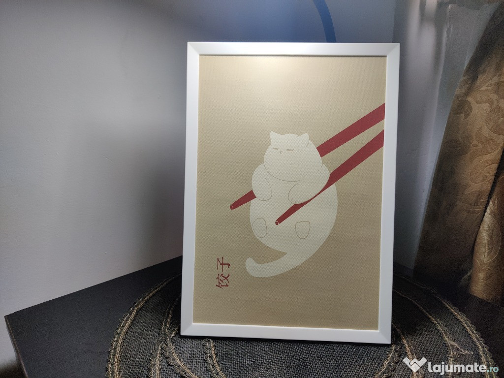 Tablou print canva cu pisici drăguțe