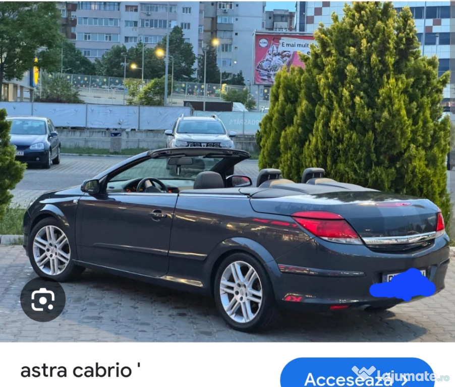 Opel astra h cabrio