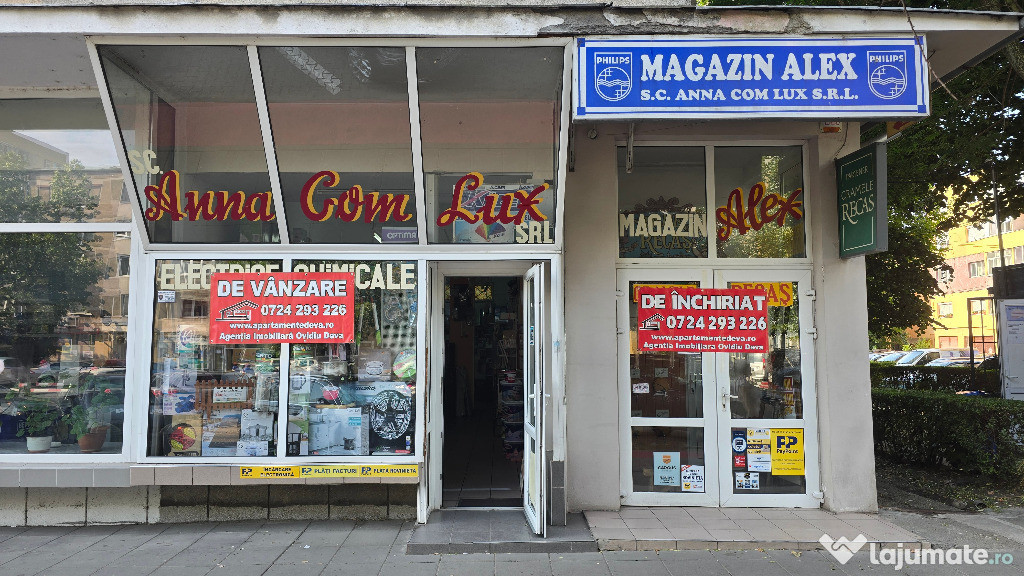 Vand sau inchiriez spatiu comercial in Deva, zona centrala I. Maniu,