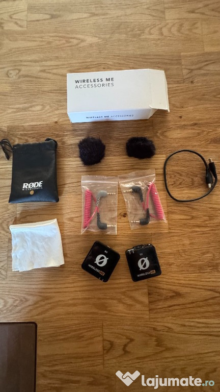 Microfoane Rode Wireless Me - Set Complet + Accesorii