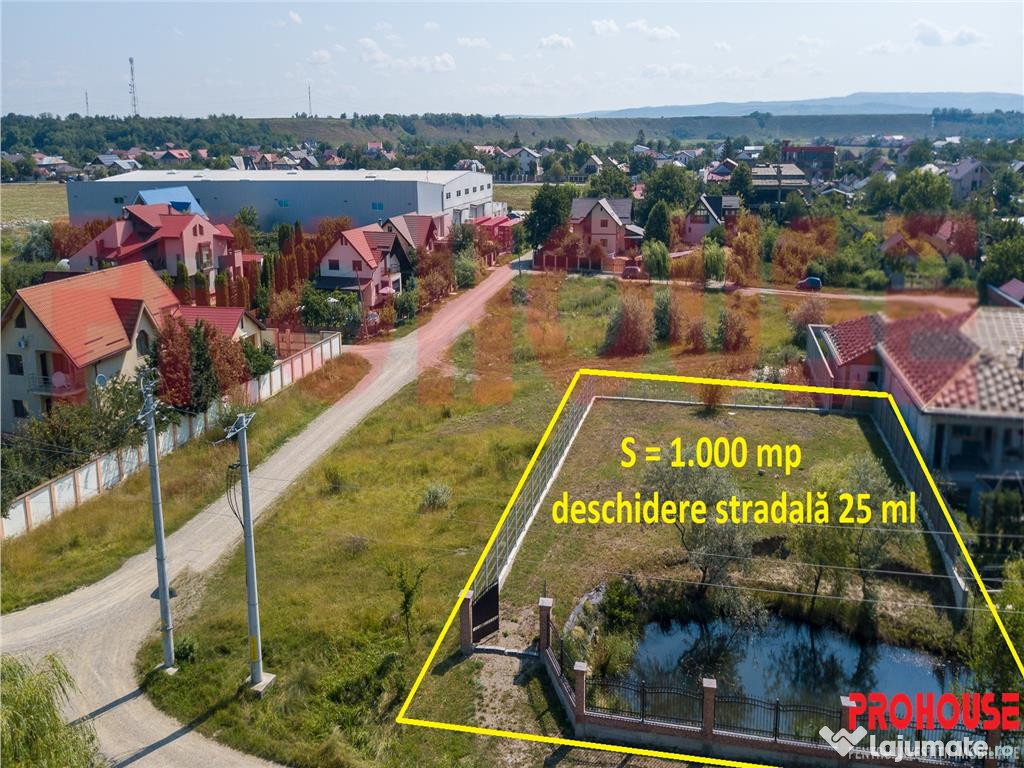 Serbanesti - teren 1.000mp - cu lac amenajat