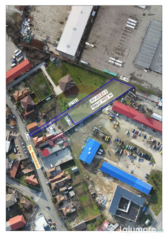 De vânzare Teren intravilan 2,137mp Strada Nojoridului /...