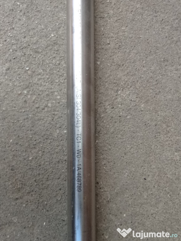 Țeavă de inox diametru 25 mm grosime 3mm AISI 304