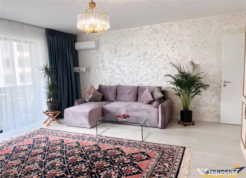 Apartament trei camere, finisaje deosebite, incalzire in par
