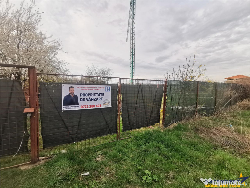 Oportunitate investitionala, teren 850 mp zona rezidentiala