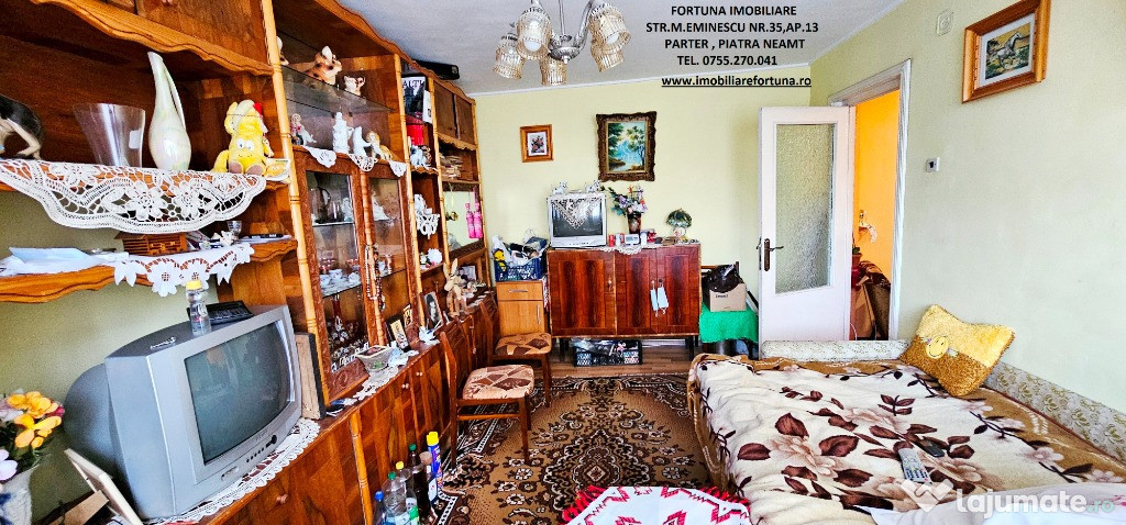 Apartament 2 camere decomandate,cu boxa, etaj 1, zona LIDL Darmanesti