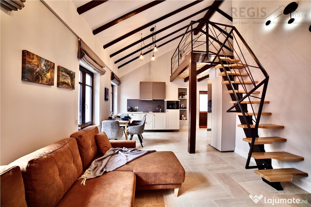 Apartament tip Loft in Schei cu Incalzire in Pardoseala