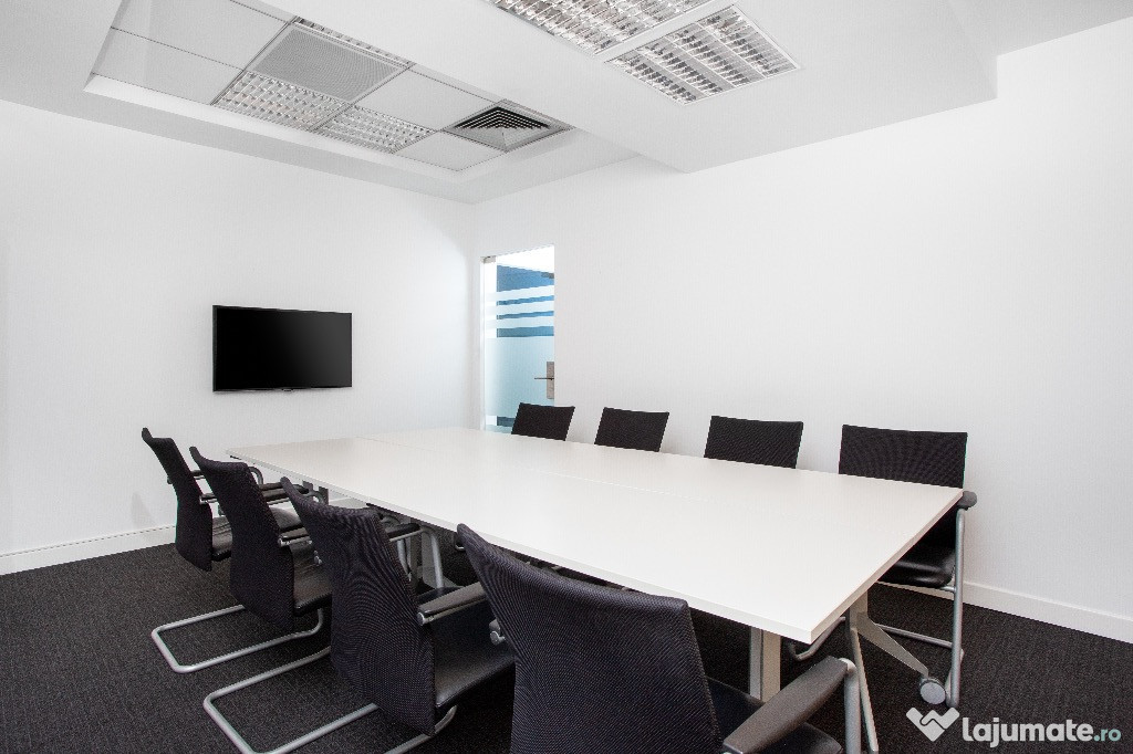 Spațiu de birou privat pentru 4 persoane în Regus Charles de Gaulle
