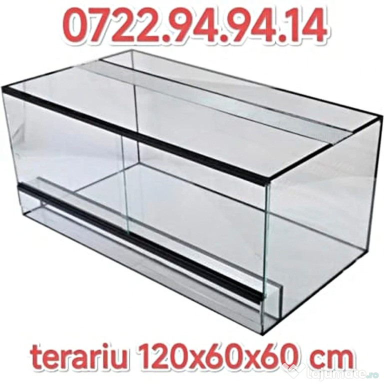 Terariu Aquael 120X60X60 cm Nou nefolosit
