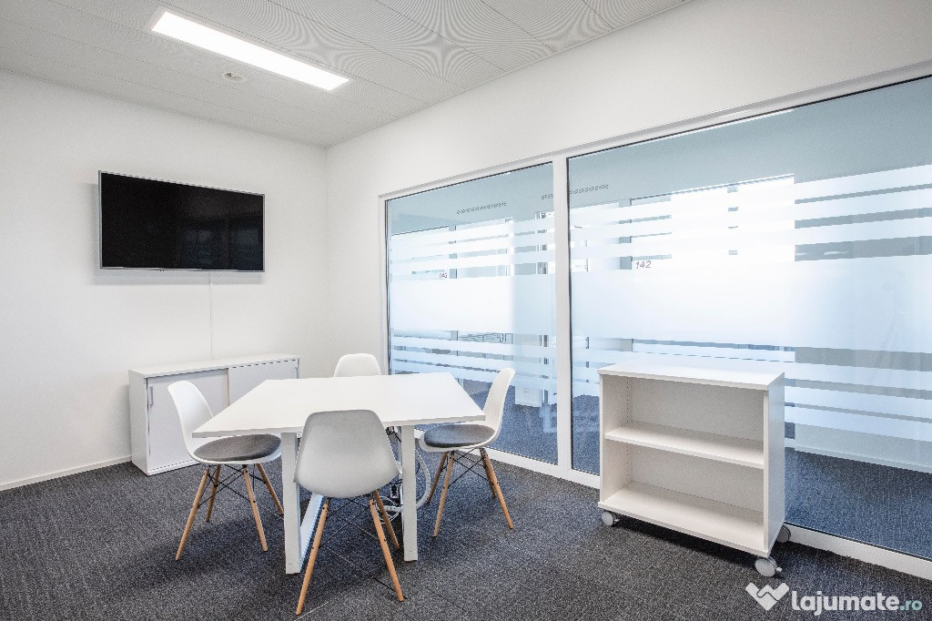 Alăturați-vă unui mediu de co-working cooperativ în Regus Iride