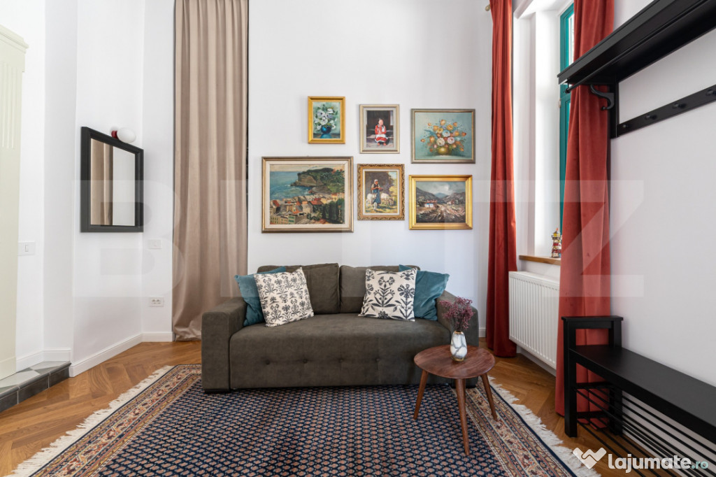 Apartament superb, lux, central, mobilat, utilat, stilat, Un