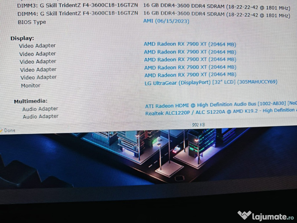 Radeon XFX 7900XT Merc 310