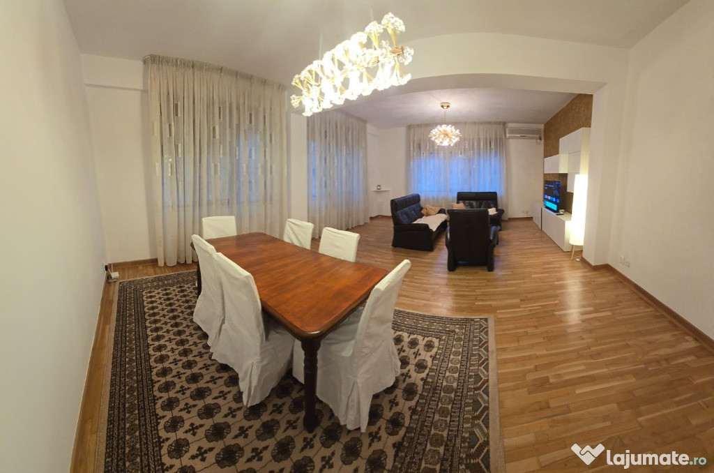 3 camere, 114 mp, centrala, boxa, Parc Herăstrău, Arcul de Triumf,