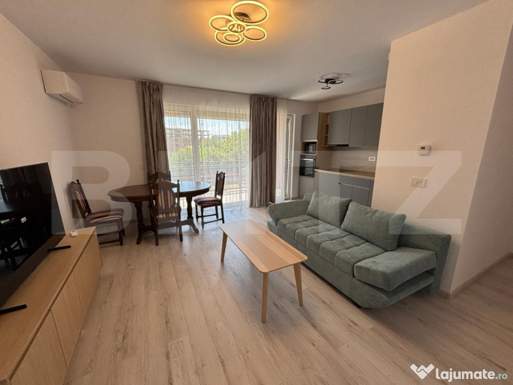 Apartament modern si primitor, 2 camere, 2 locuri parcare, z
