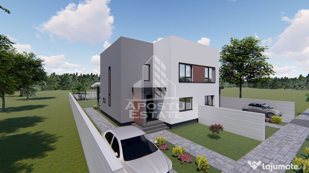 Duplex modern,4 camere,3 bai,Giarmata,la cheie