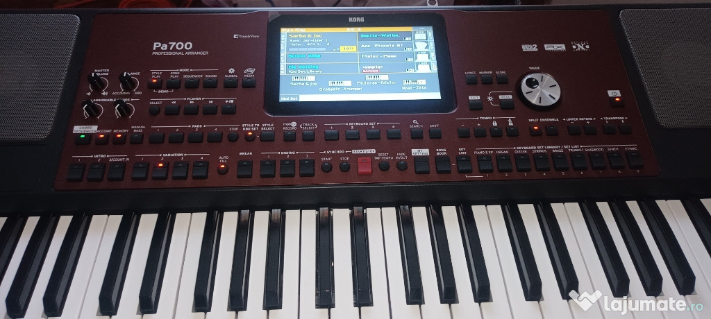 Korg pa 700 profesional nouă cu garantie