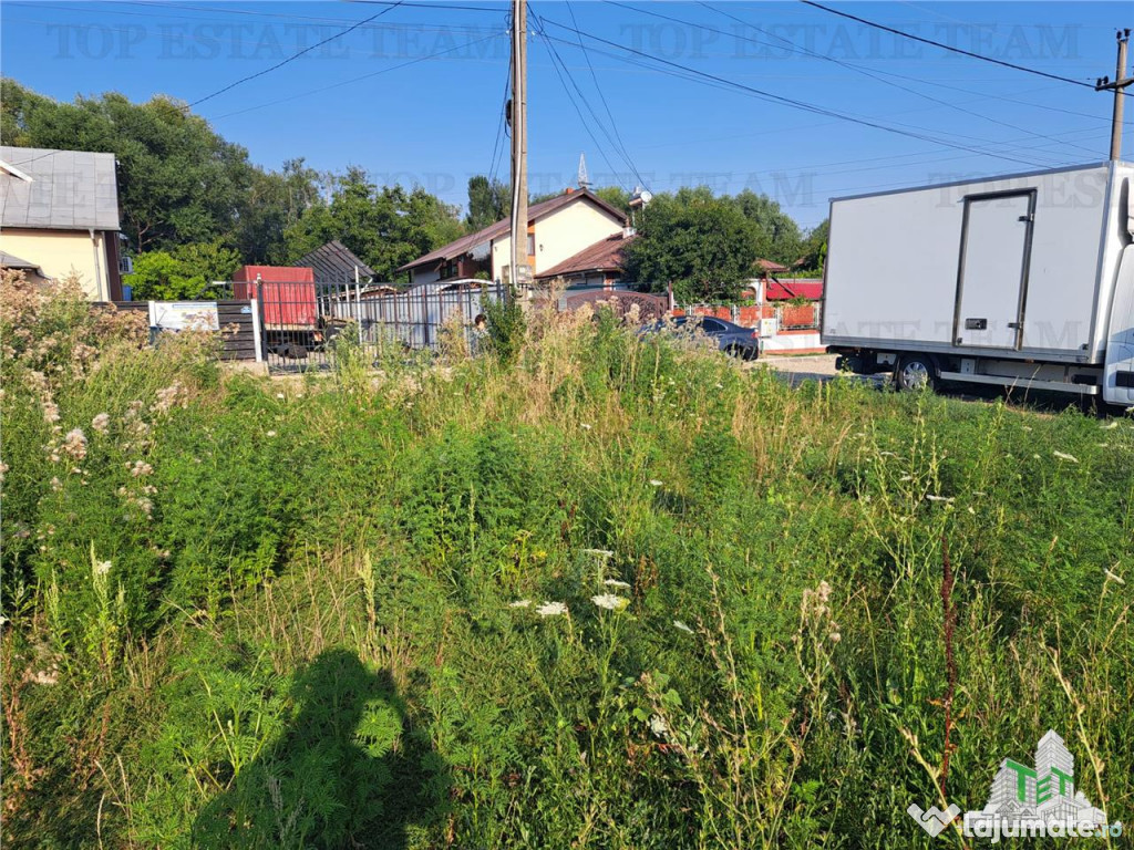 Teren intravilan 1.000 mp, cu toate utilitatile la limita pr