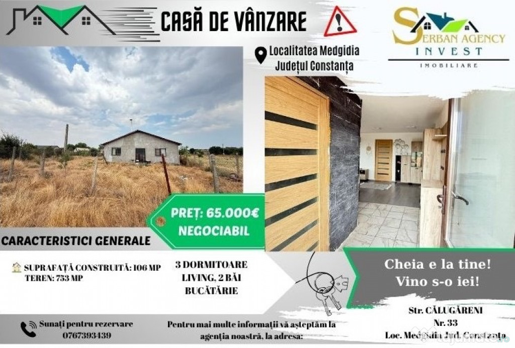 Casă de vânzare în Valea Dacilor